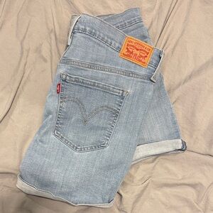 Levi's Light Blue Shorts